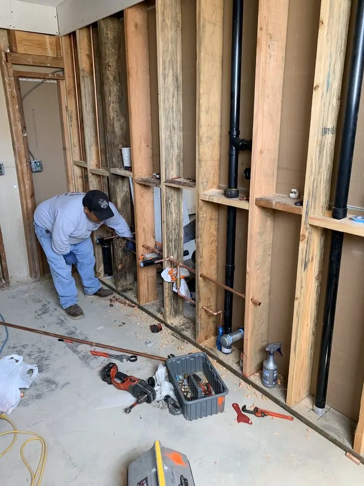 Commercial rough-in plumbing for Gas Line Repair in Canaan Valley
